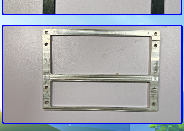 7075铝合金薄壁板框加工